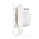 STERR BSL100 – 100 mm Kompakti Kylpyhuonetuuletin, 95 m³/h, Valkoinen