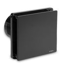 STERR BFS100-BA - 100 mm Kylpyhuoneen Poistotuuletin, 90 m³/h, Musta