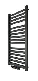 STERR EVR9050BE — Sähköinen vesitäytteinen pyyhekuivain ja lämpöpatteri, 300W, mattamusta, 91×54 cm