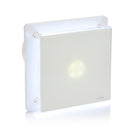 STERR BFS125LT - 125 mm Kylpyhuoneen Poistotuuletin, LED + Ajastin, 160 m³/h, Valkoinen