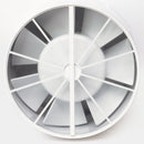 STERR LFS150-Q - 150 mm Kylpyhuoneen Poistotuuletin, 240 m³/h, Valkoinen
