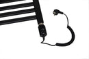STERR EVR9050BE — Sähköinen vesitäytteinen pyyhekuivain ja lämpöpatteri, 300W, mattamusta, 91×54 cm