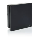 STERR BSL100T-B – 100 mm Kompakti Kylpyhuonetuuletin, Ajastin, 95 m³/h, Musta