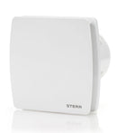 STERR LFS100-QH - 100 mm Kylpyhuoneen Poistotuuletin, kosteusanturilla, 95 m³/h, Valkoinen