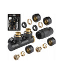STERR EVR12050B - 1205×540×65 mm Pyyhekuivain, 627 W, Matt Black