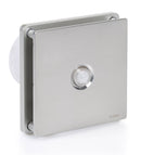 STERR BFS100P-S - 100 mm Kylpyhuoneen Poistotuuletin, Liiketunnistin, 90 m³/h, Hopea