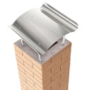 STERR RCP7070 – Kaareva Savupiippuhattu, 70 cm × 70 cm