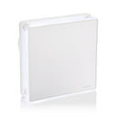 STERR BFS100LT - 100 mm Kylpyhuoneen Poistotuuletin, LED + Ajastin, 90 m³/h, Valkoinen