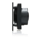 STERR BSL100T-B – 100 mm Kompakti Kylpyhuonetuuletin, Ajastin, 95 m³/h, Musta