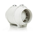 STERR DFA125 - 125 mm Kanavatuuletin, kaksinopeuksinen moottori, 248 m³/h, 28 W